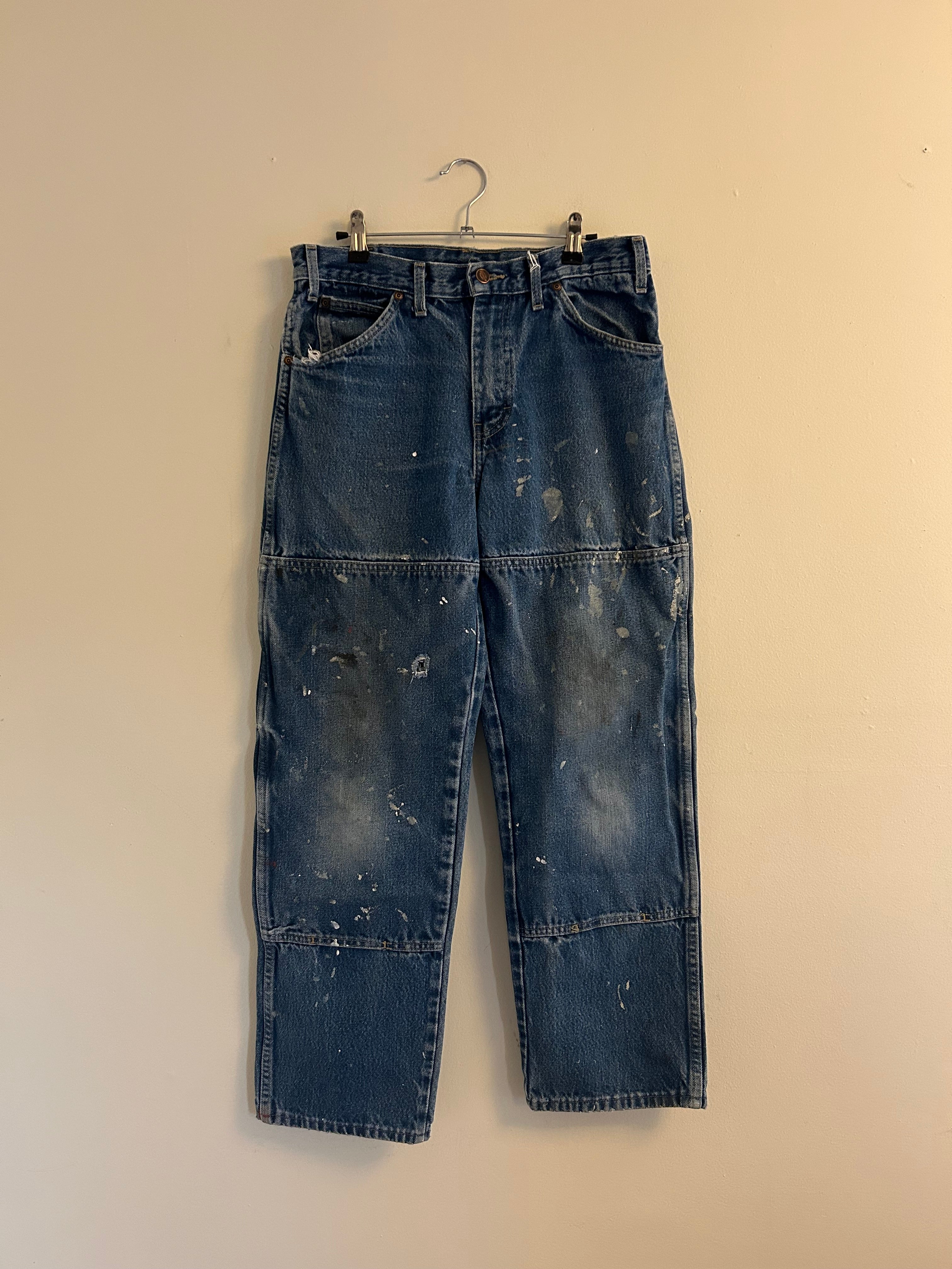 Paint Splattered Dickies