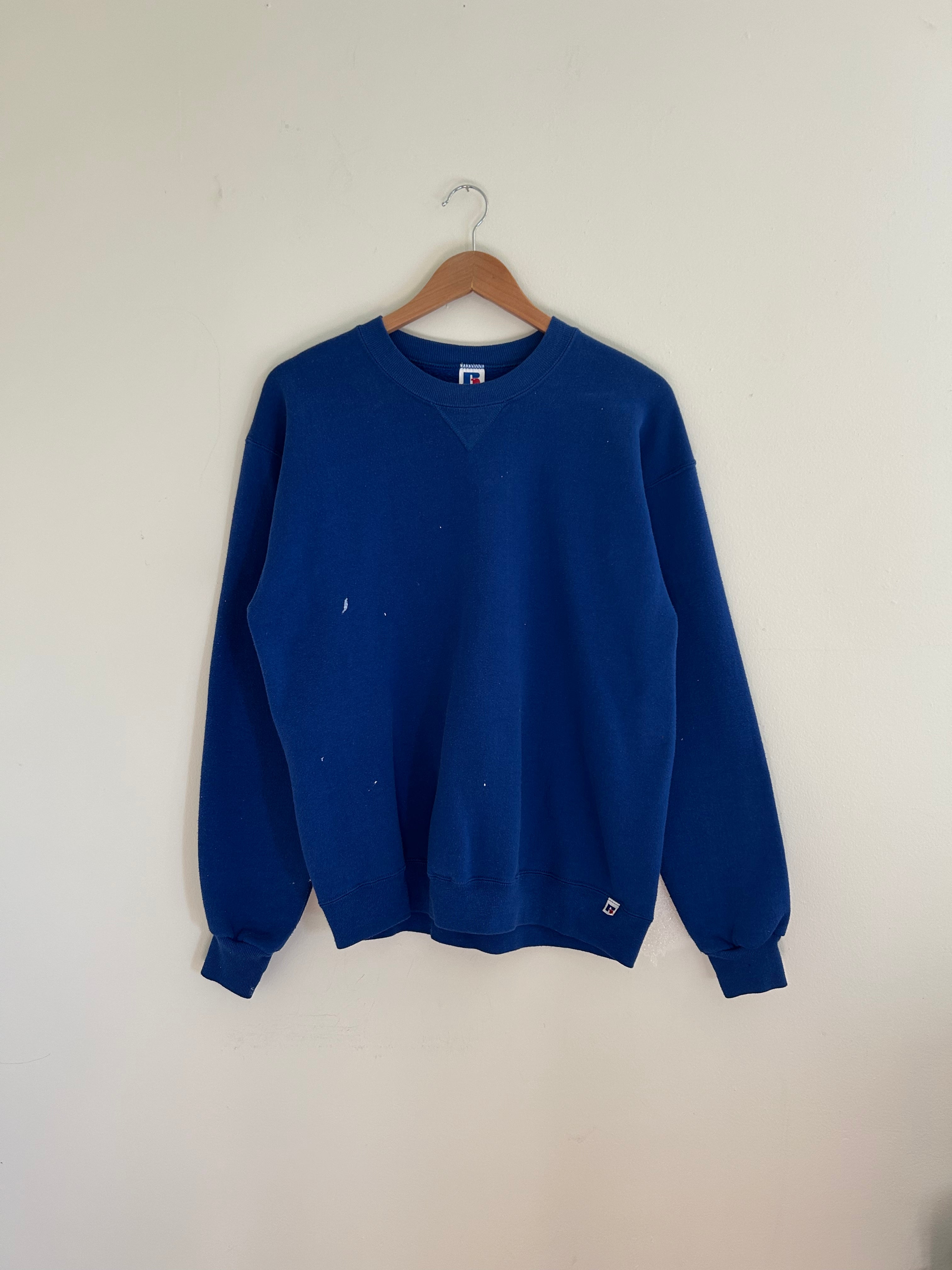 Blue 90s Russel Crewneck