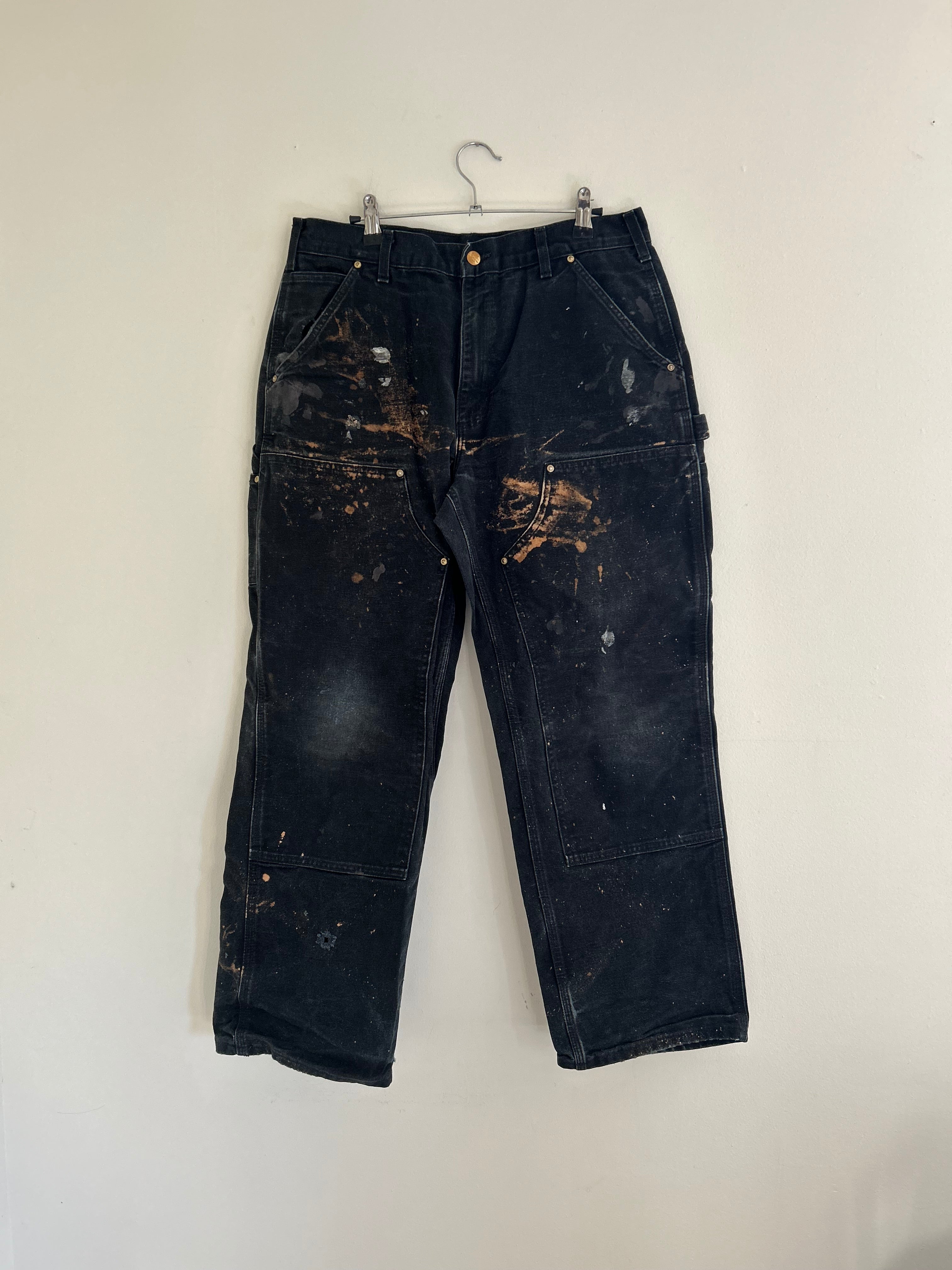 Bleached & Distressed Carhartt