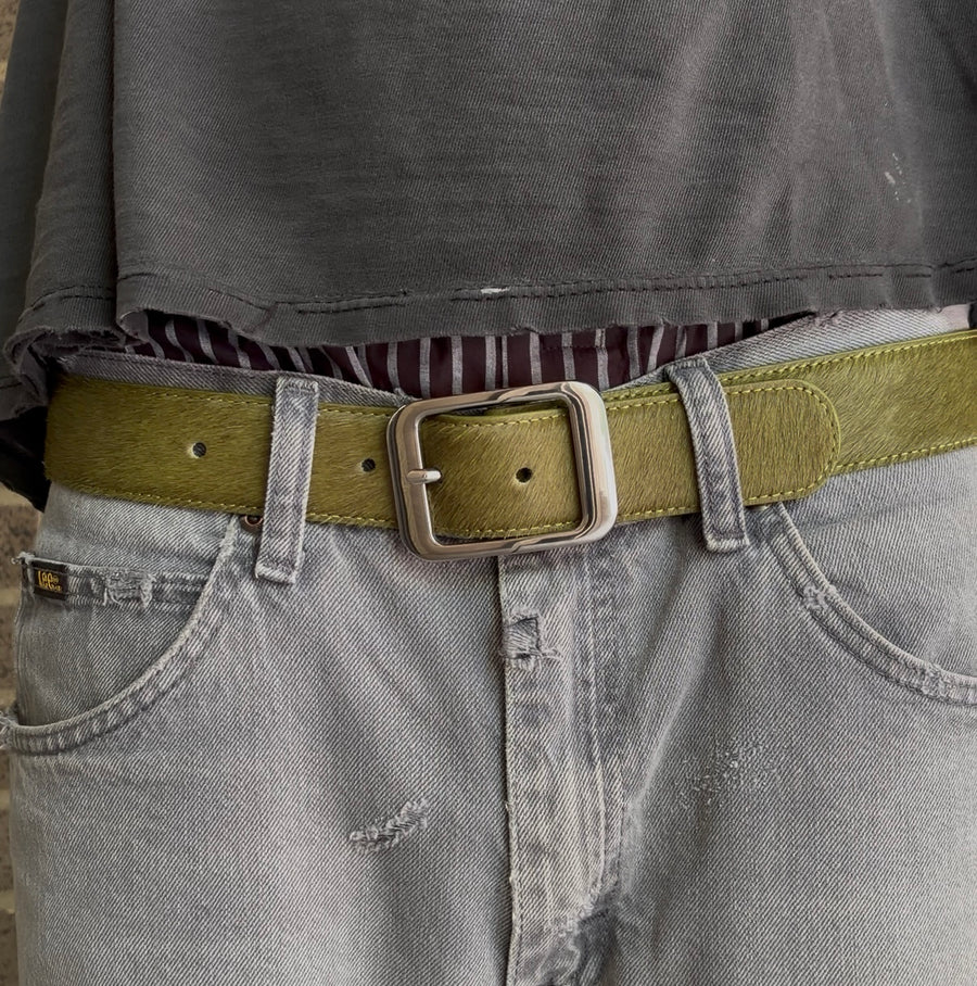 Verdure Horse-Hair Belt