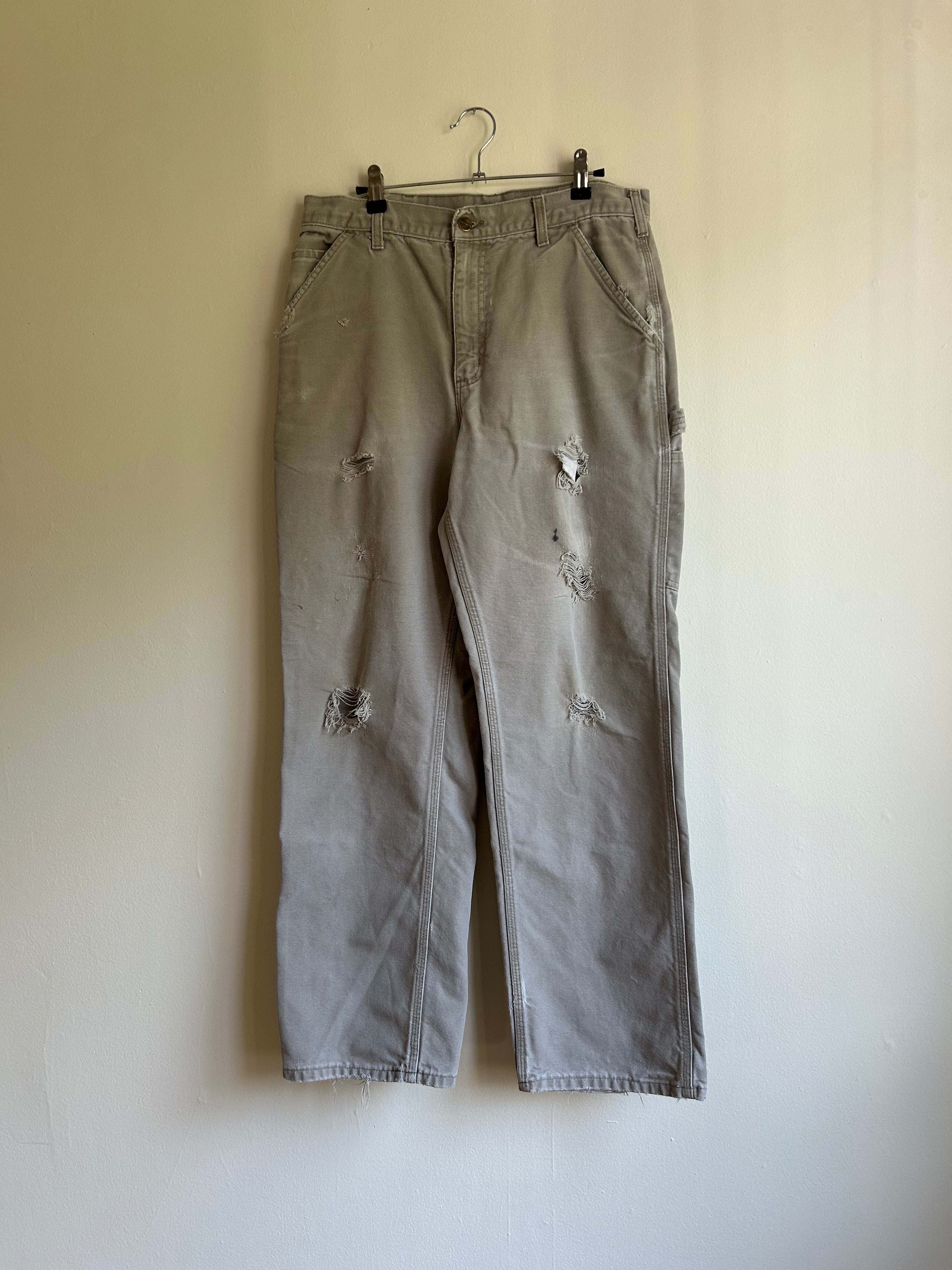 Light Tan Distressed Carhartt