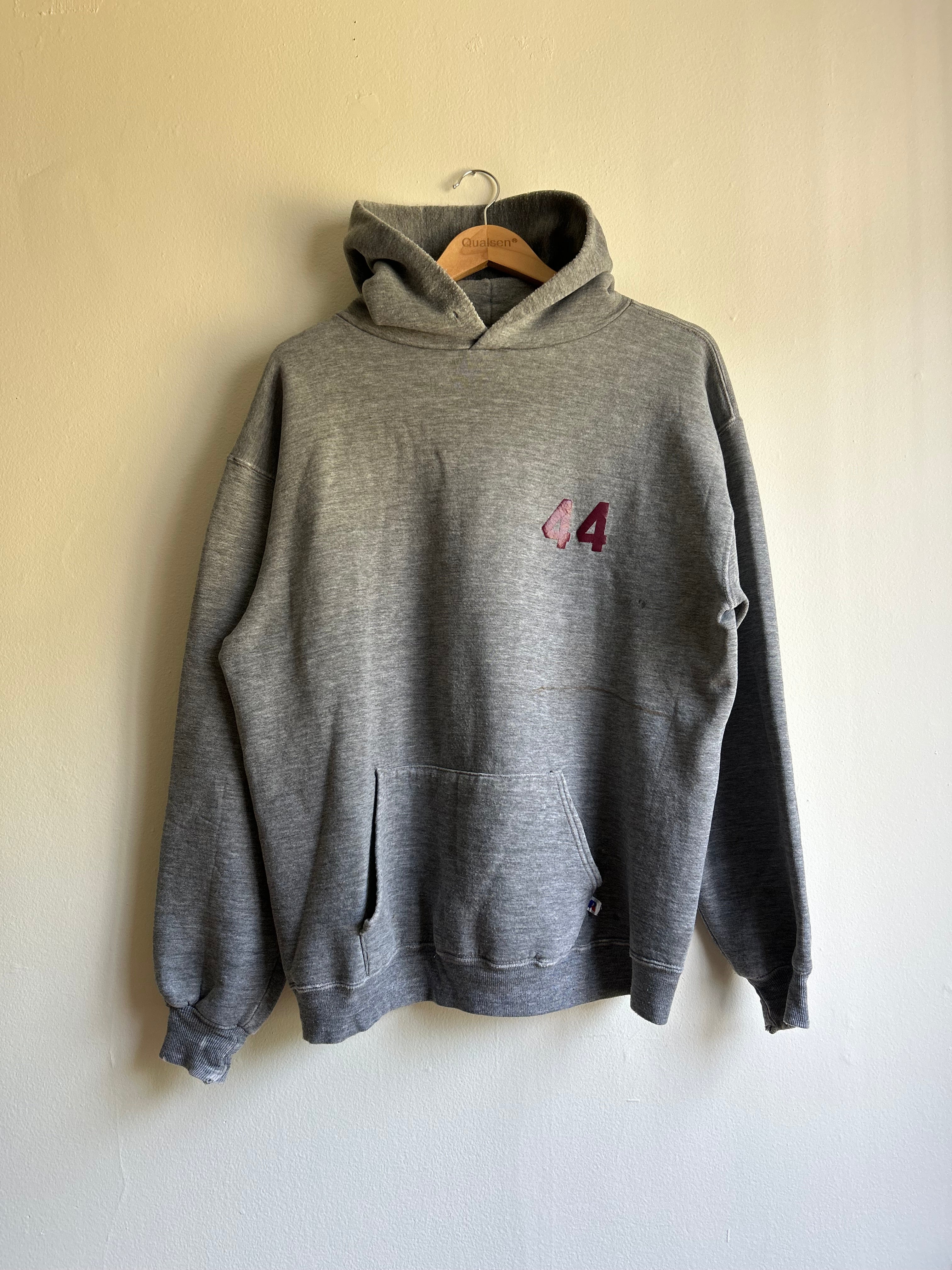 Russel 44 Blank Grey Hoodie