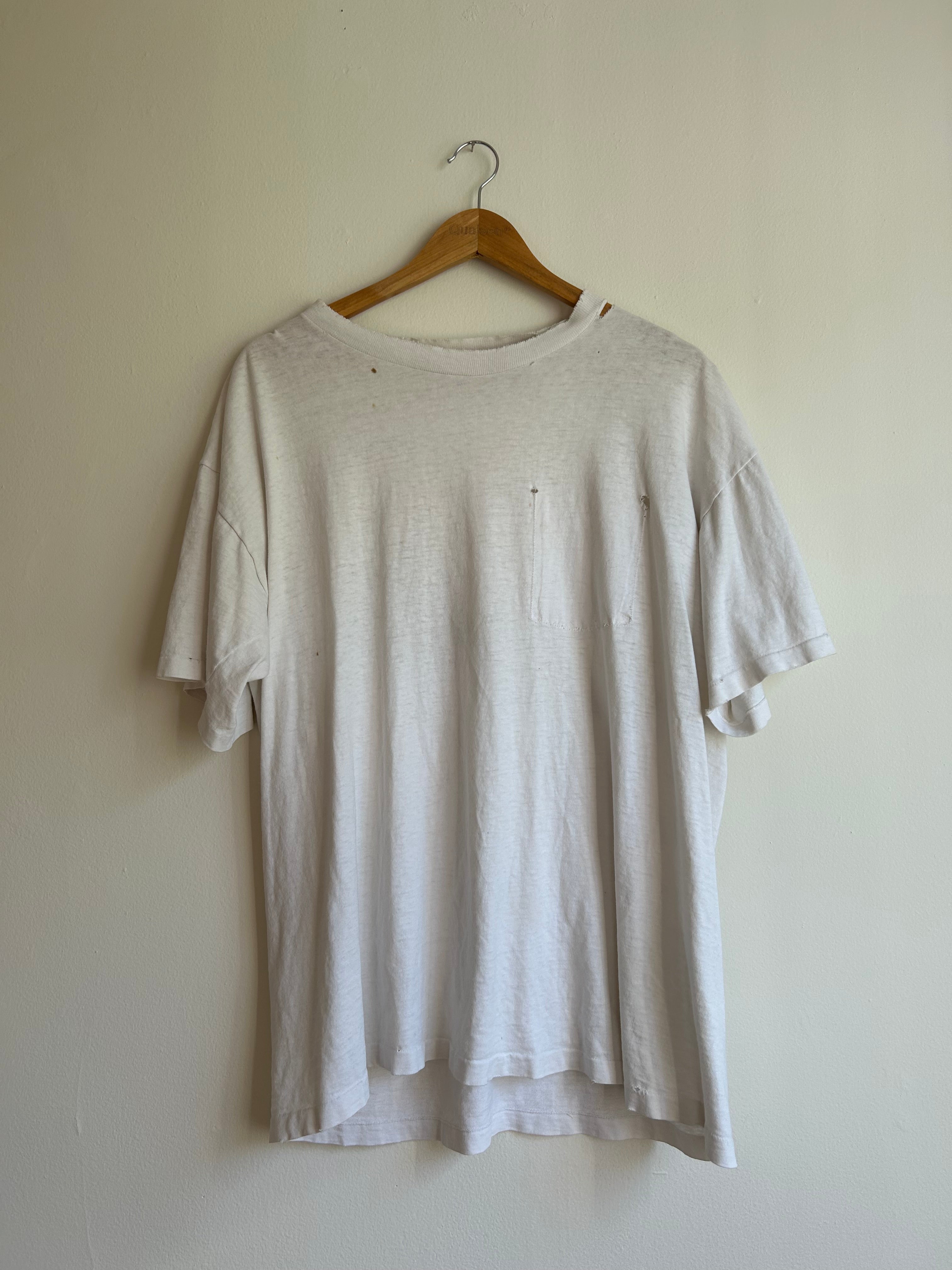 White Blank Winston Shirt
